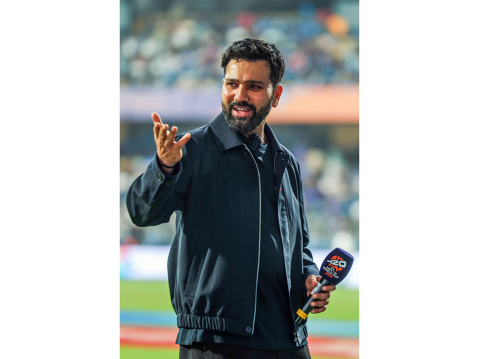 Rohit Sharma during T20WC 2026. (Photo: ANI) Rohit Sharma during T20WC 2026. (Photo: ANI)