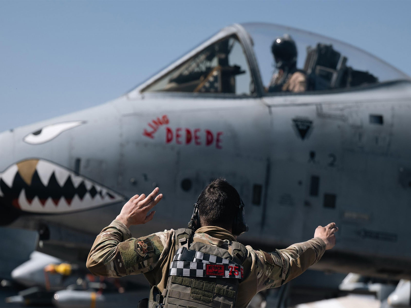 A US Air Force A-10 Thunderbolt II attack aircraft used during Operation Epic Fury (Photo/ X@CENTCOM)