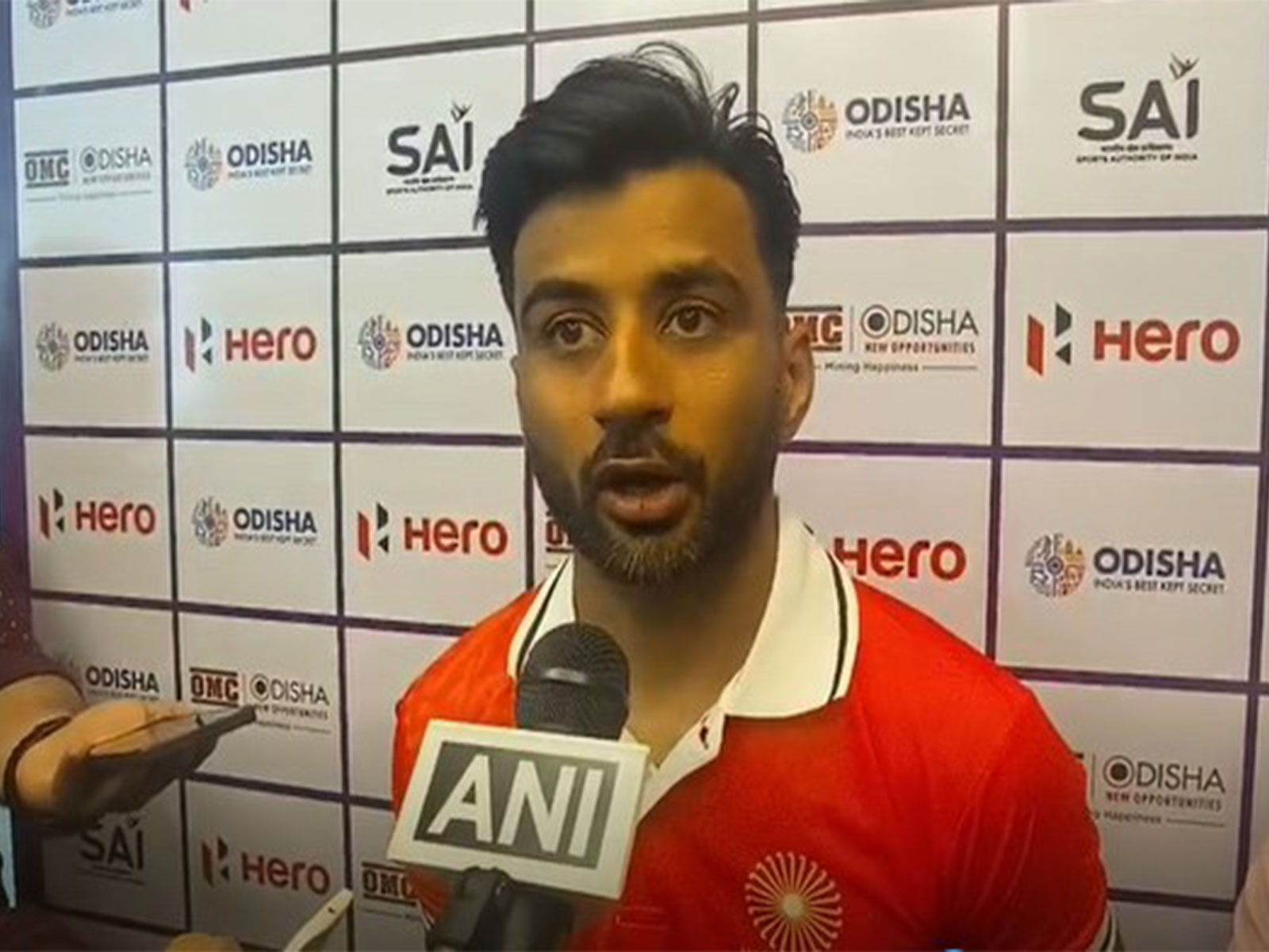 Hockey stalwart Manpreet Singh. (Photo: ANI)