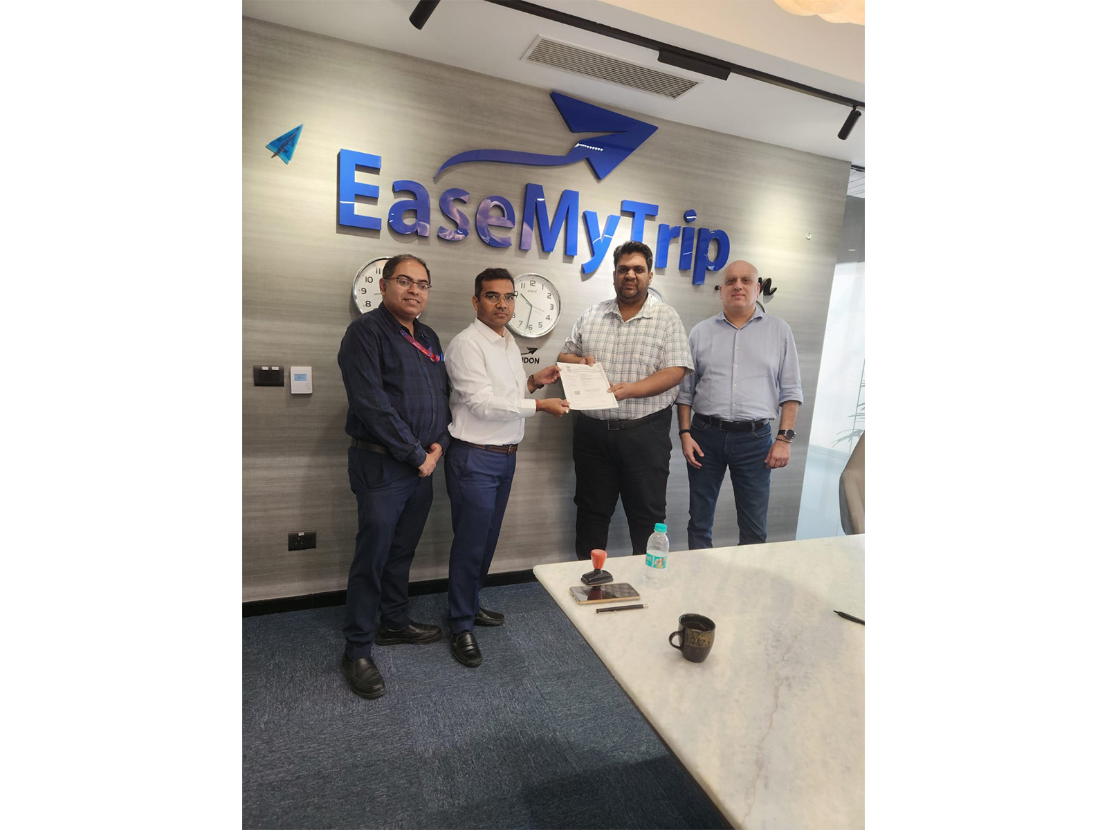 EaseMyTrip partners with MSTC Ltd (Photo/EaseMyTrip) EaseMyTrip partners with MSTC Ltd (Photo/EaseMyTrip)