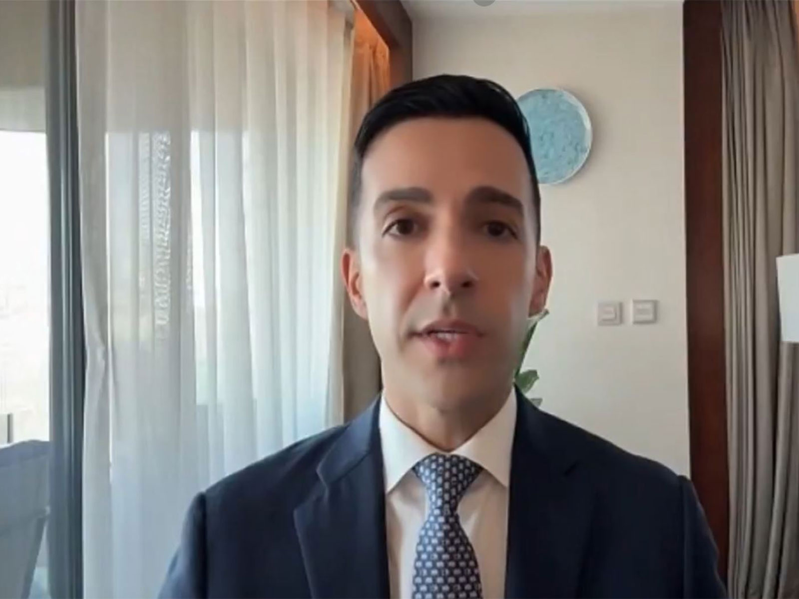 Ali Vaez, Iran Project Director and Senior Adviser at Crisis Group, speaks on escalating West Asia tensions. (Photo/ANI)