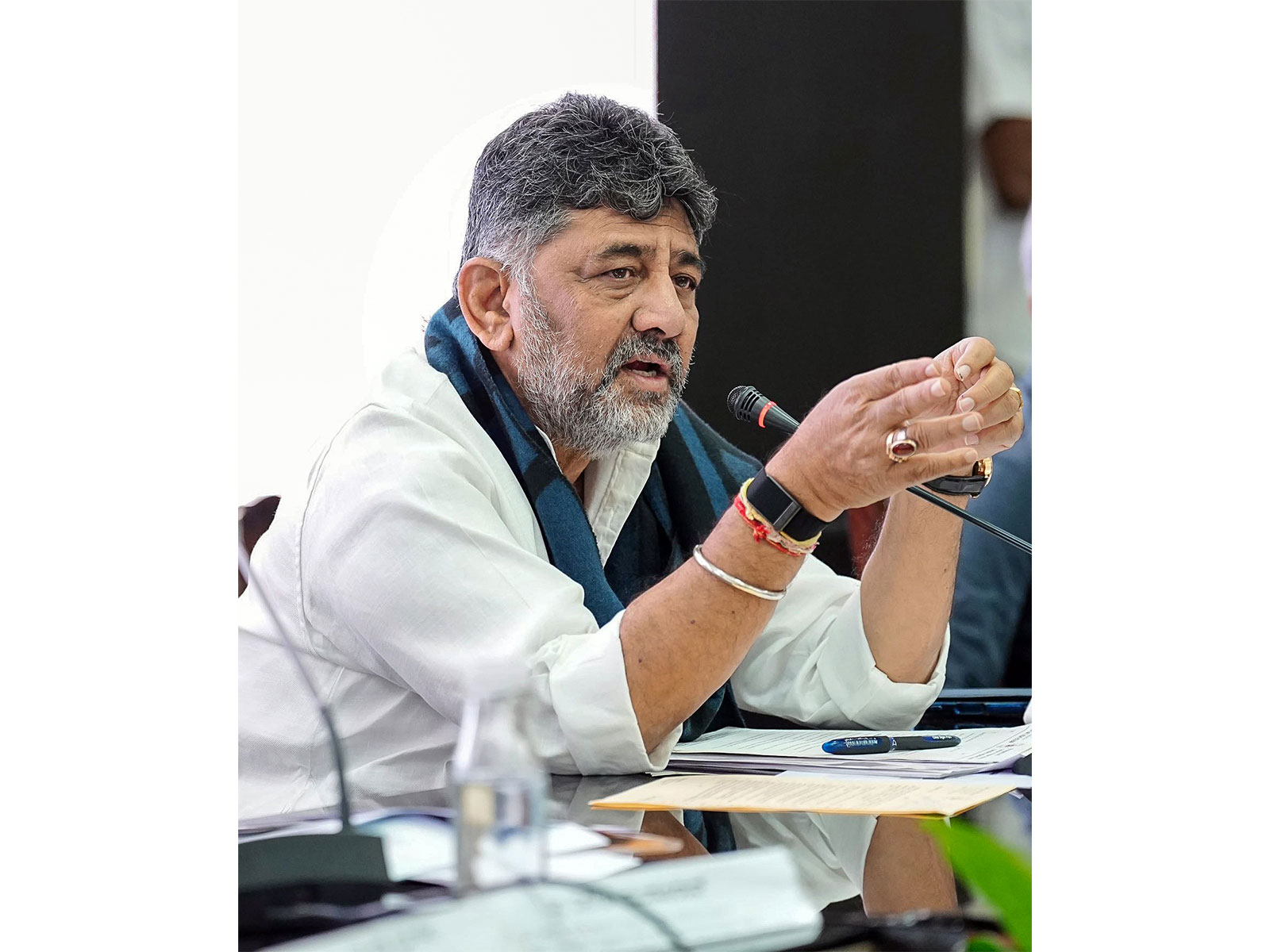 Karnataka Deputy Chief Minister DK Shivakumar. (Photo/ANI)