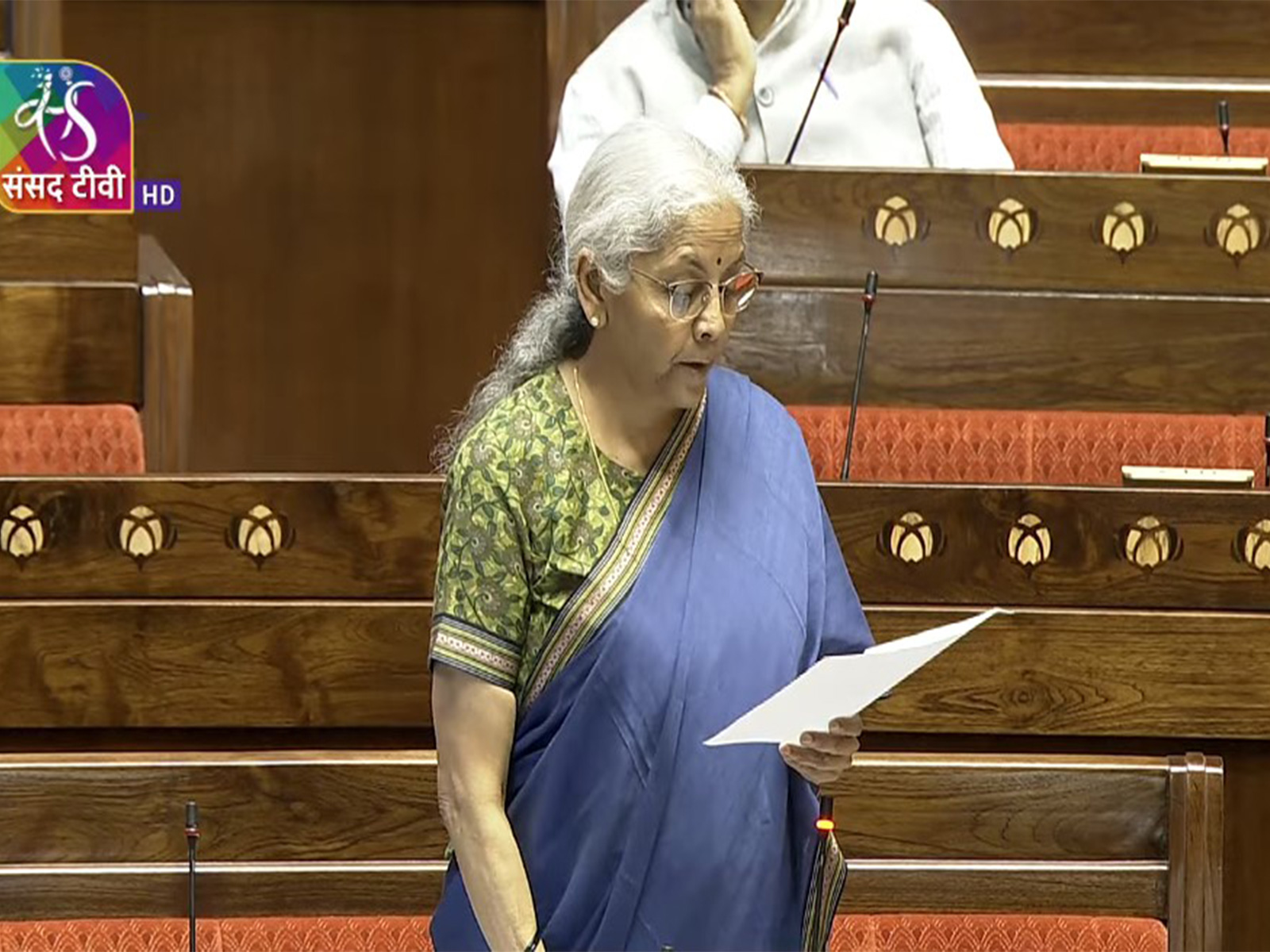 Union Finance Minister Nirmala Sitharaman (Photo/Youtube@Sansad TV 2) Union Finance Minister Nirmala Sitharaman (Photo/Youtube@Sansad TV 2)