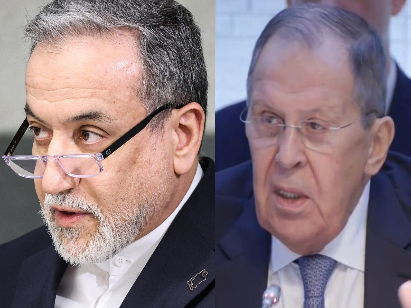 Iranian FM Araghchi and Russian FM Lavrov (Photo/Reuters/X@MFARussia) Iranian FM Araghchi and Russian FM Lavrov (Photo/Reuters/X@MFARussia)