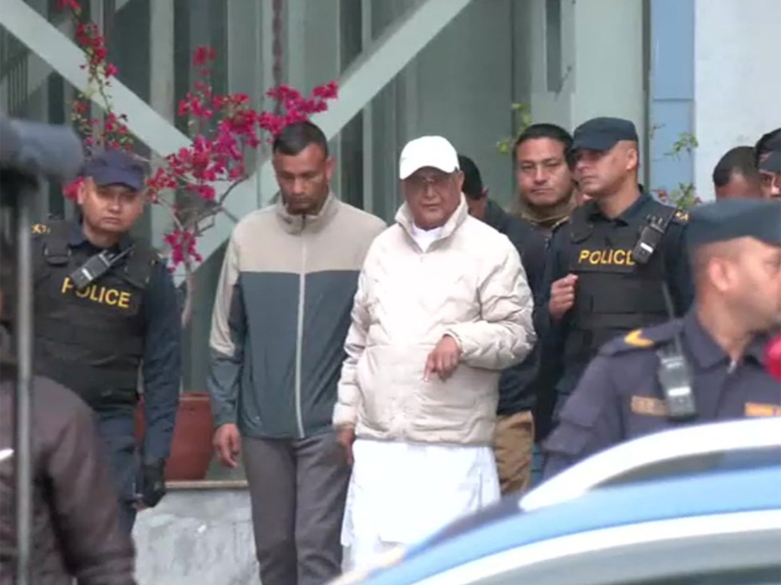 Former Nepal PM KP Oli in custody (Photo/ANI) Former Nepal PM KP Oli in custody (Photo/ANI)