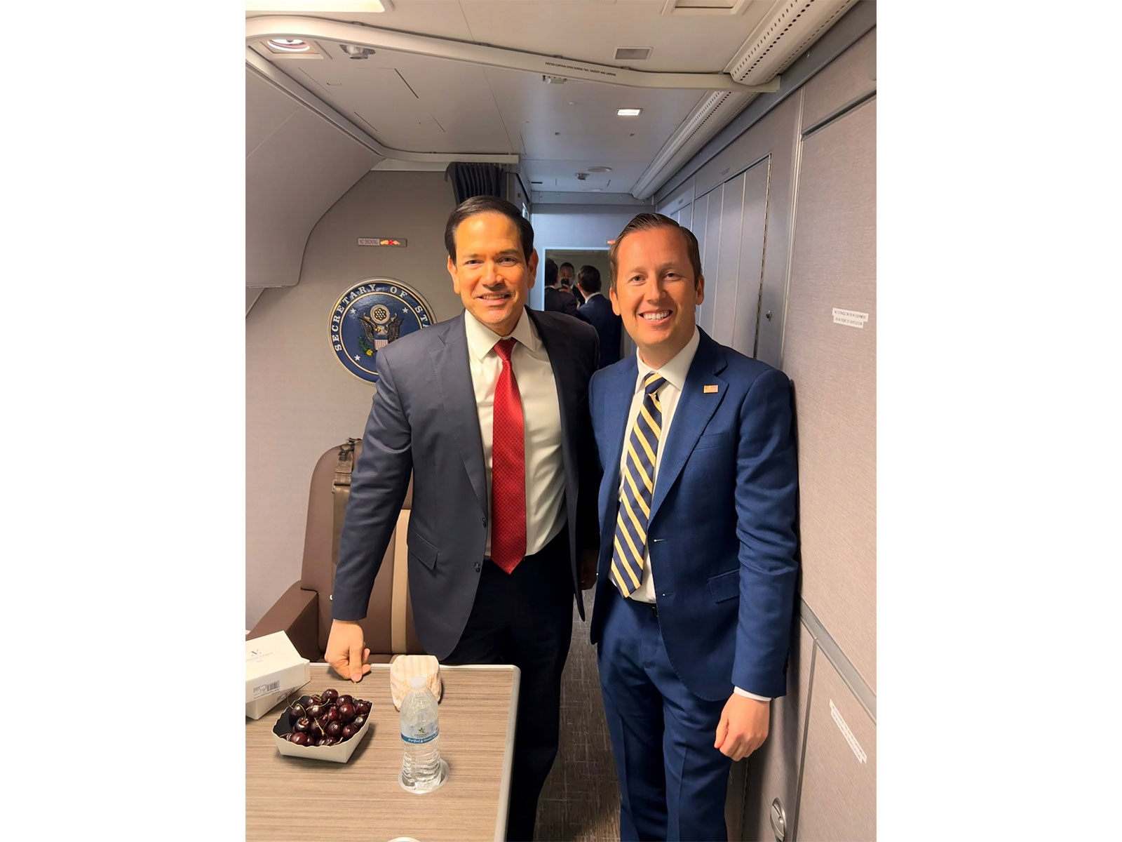 US Ambassador to India, Sergio Gor with US Secretary of State Marco Rubio (Photo: X@USAmbIndia) US Ambassador to India, Sergio Gor with US Secretary of State Marco Rubio (Photo: X@USAmbIndia)