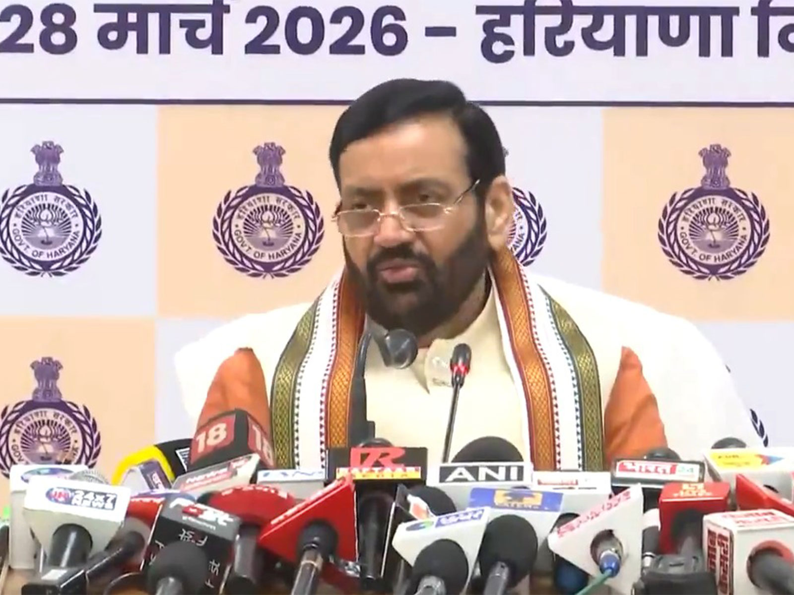 Haryana Chief Minister Nayab Singh Saini (Photo/ANI)