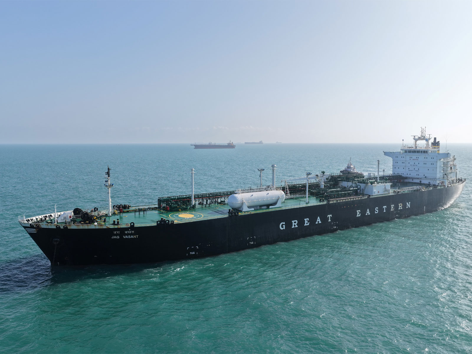 Vessel carrying LPG (Photo/Deendayal Port Authority Kandla) Vessel carrying LPG (Photo/Deendayal Port Authority Kandla)
