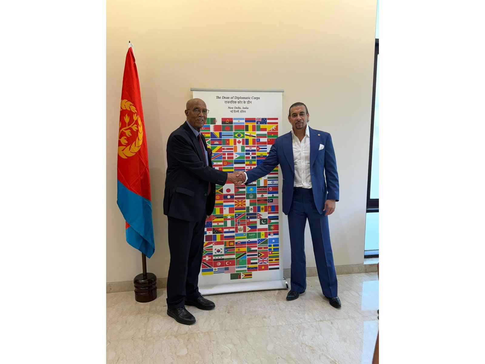 High Commissioner Gurdip Dev Bath Meets Dean of Diplomatic Corps on courtesy call High Commissioner Gurdip Dev Bath Meets Dean of Diplomatic Corps on courtesy call