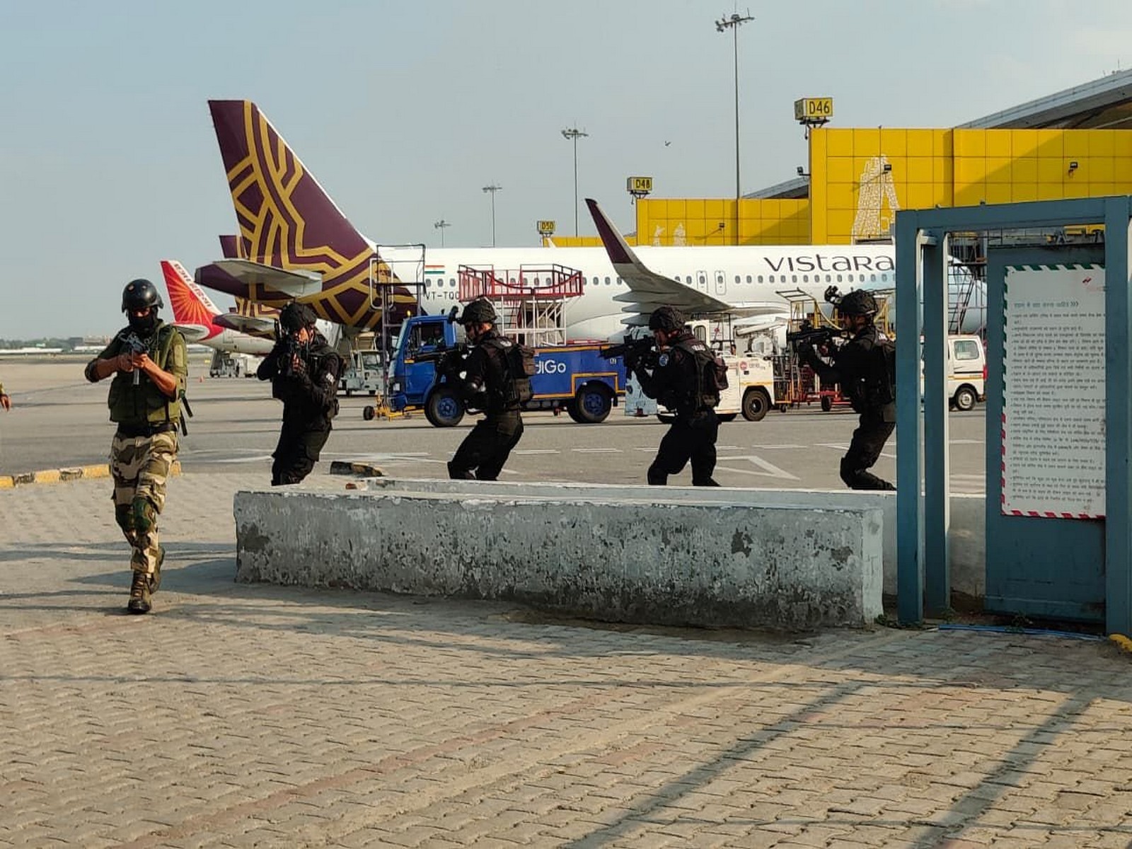 CISF conducts counter-terrorist mock exercise at IGI Airport