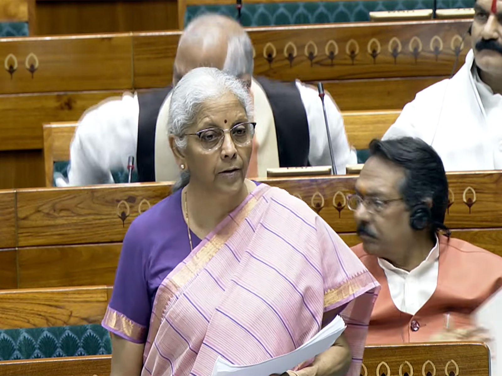 Nirmala Sitharaman, Union Minister of Finance and Corporate Affairs (Photo/@SansadTV) Nirmala Sitharaman, Union Minister of Finance and Corporate Affairs (Photo/@SansadTV)