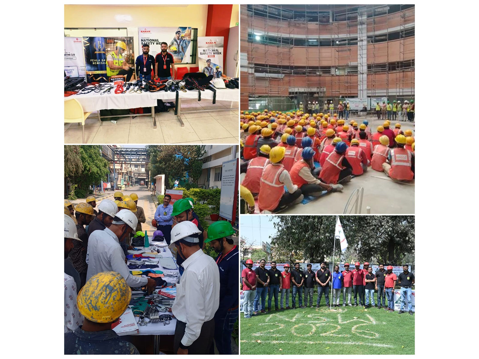 KARAM Safety team conducts on-ground training and awareness drives across industries and public spaces during National Safety Month to promote safer practices KARAM Safety team conducts on-ground training and awareness drives across industries and public spaces during National Safety Month to promote safer practices