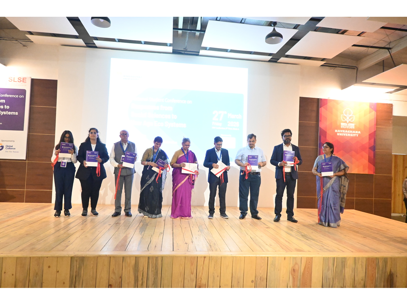 NUV's SLSE hosted Conference on “Responses from Social Sciences to New Age Eco Systems NUV's SLSE hosted Conference on “Responses from Social Sciences to New Age Eco Systems