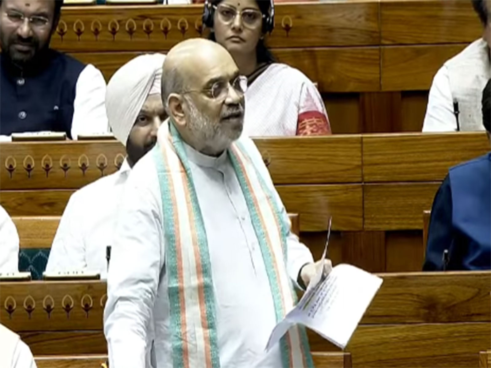 Union Home Minister Amit Shah (Photo/SansadTV) Union Home Minister Amit Shah (Photo/SansadTV)