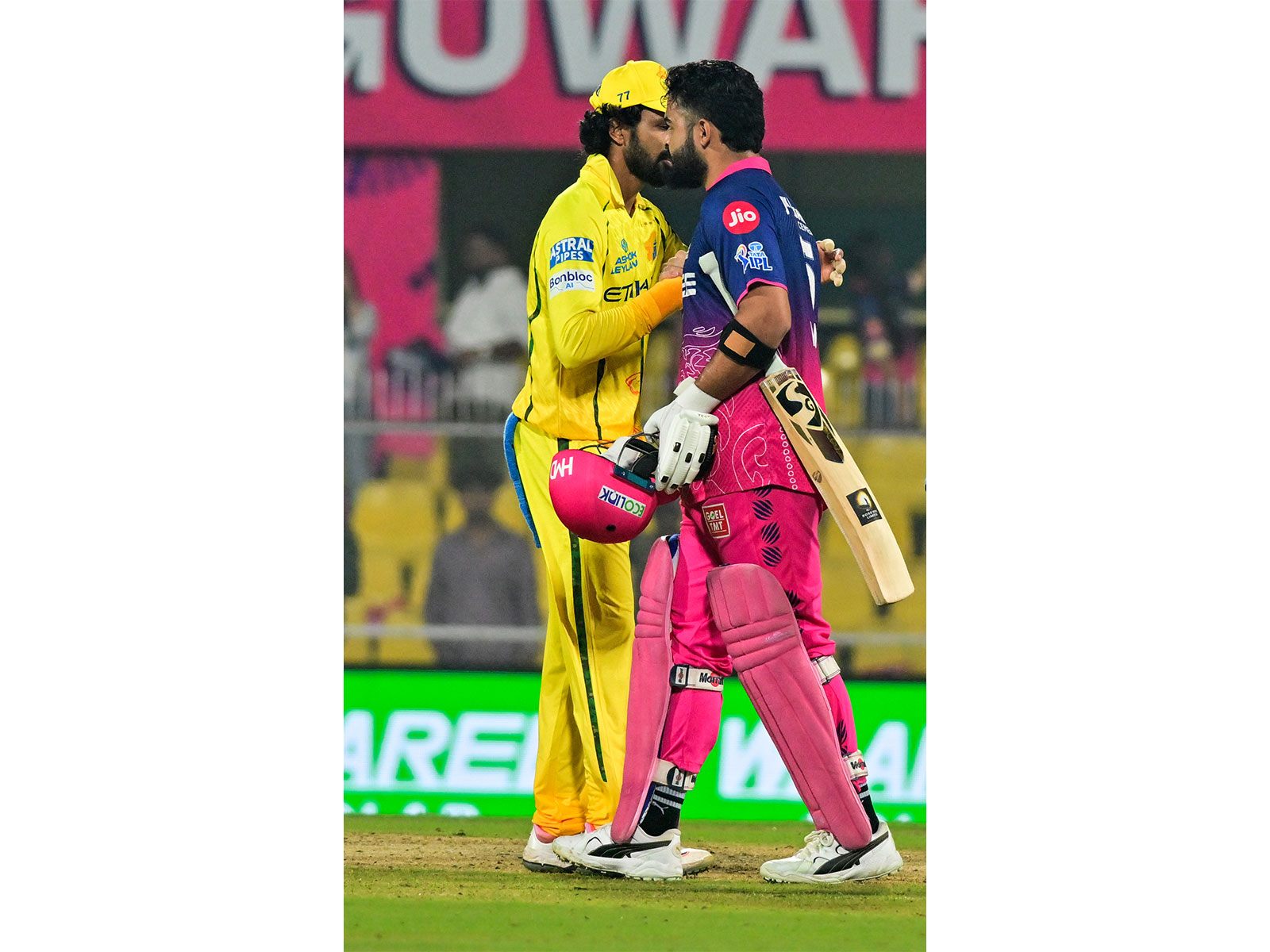 Ruturaj Gaikwad (left) and Riyan Parag (right) (Photo: ANI)