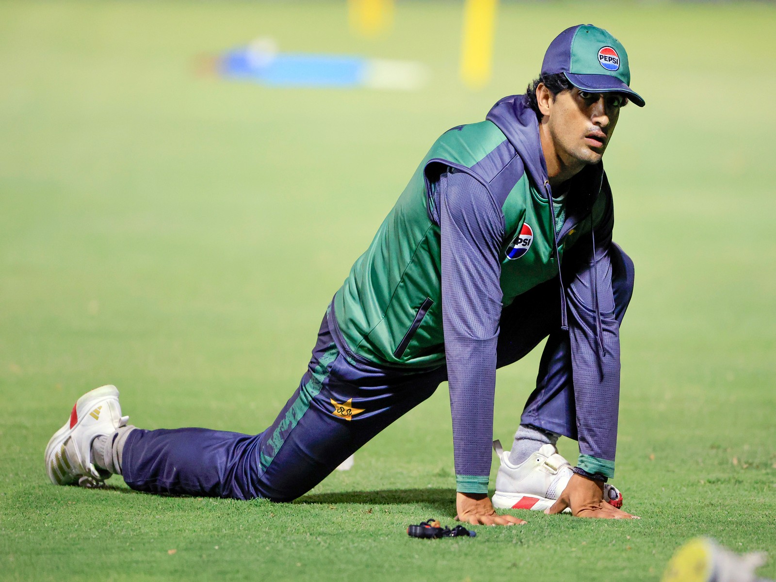 Pakistan cricketer Naseem Shah (Photo: ANI)