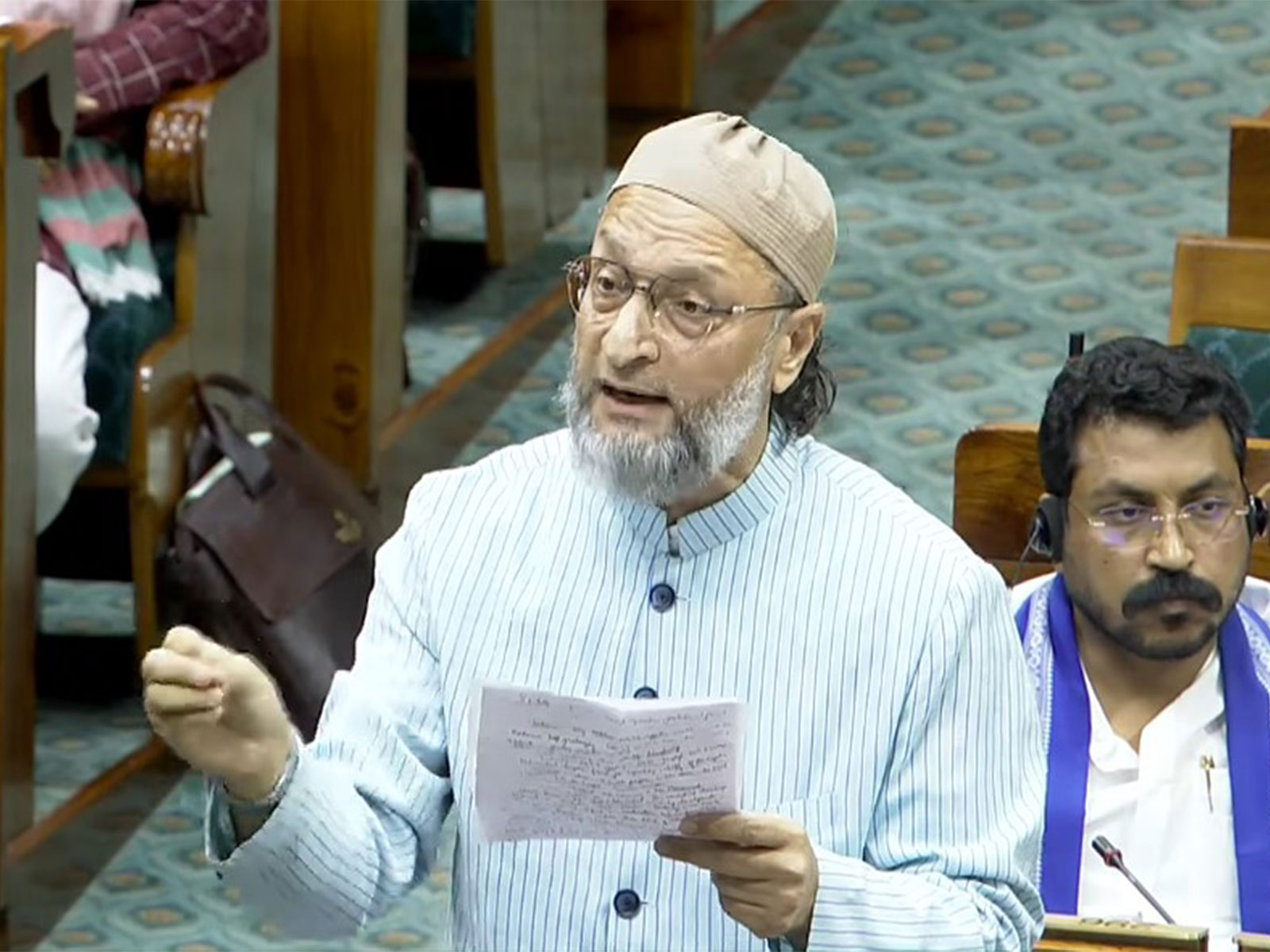 AIMIM President Asaduddin Owaisi (Photo/Sansad TV) AIMIM President Asaduddin Owaisi (Photo/Sansad TV)