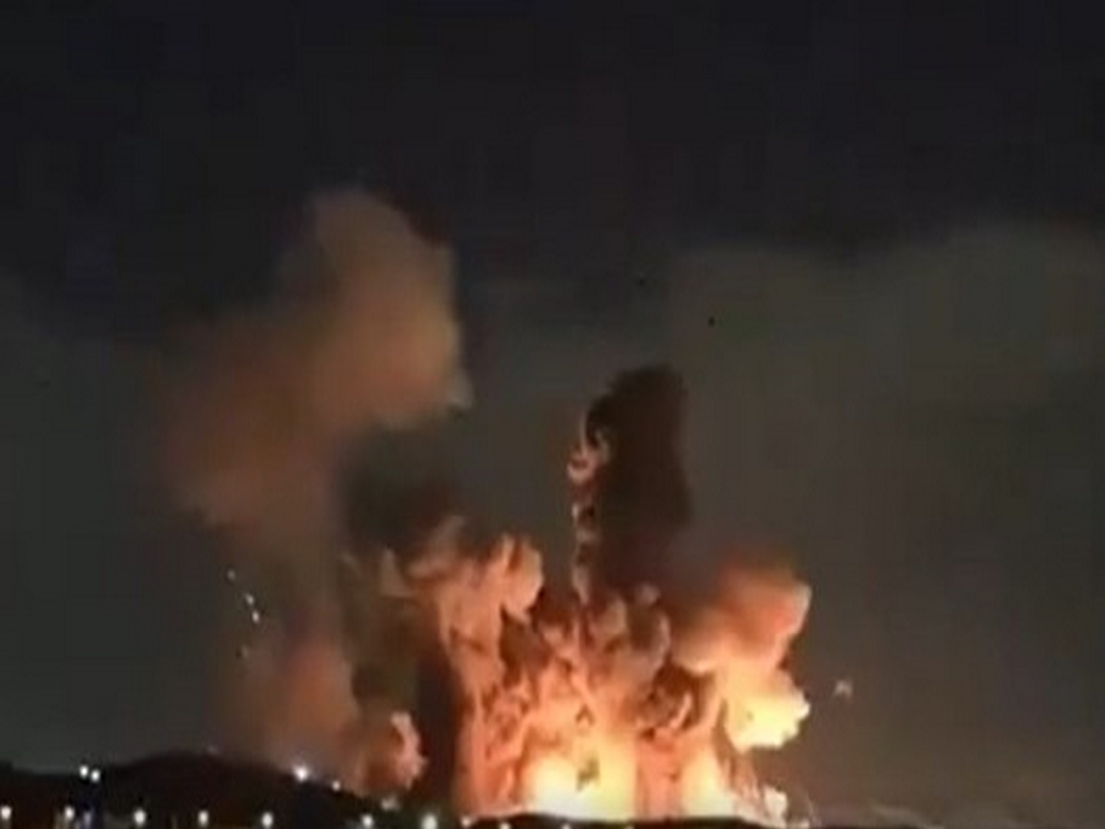 Snapshot from the explosion video shared by US President Donald Trump (Photo/TruthSocial/@realDonaldTrump) Snapshot from the explosion video shared by US President Donald Trump (Photo/TruthSocial/@realDonaldTrump)