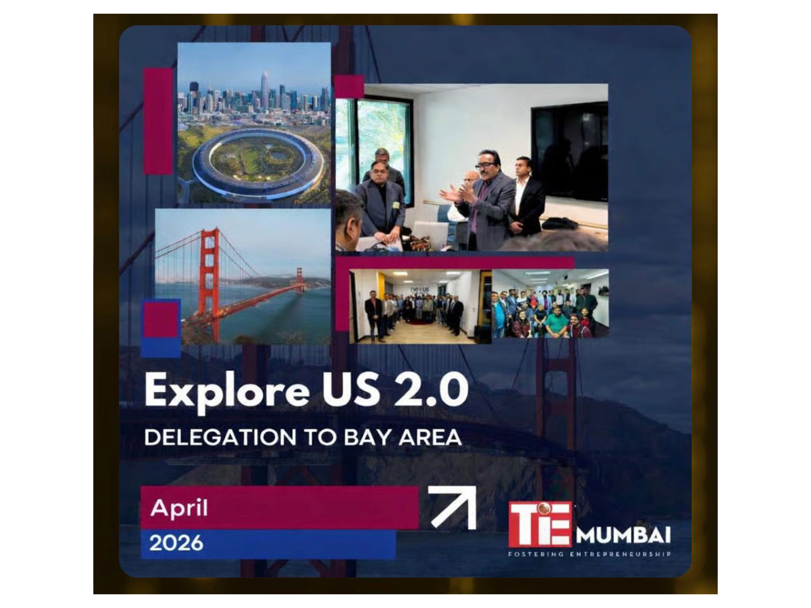 TiE Mumbai calls for Applications for US Tech Delegation 2026 TiE Mumbai calls for Applications for US Tech Delegation 2026