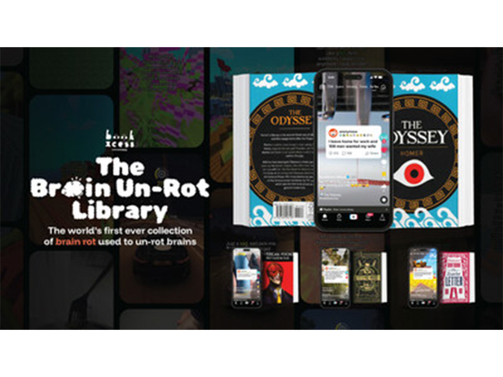 From Doomscroll to Page-Turner: BookXcess Launches The Brain Un-Rot Library to Help Rebuild a Generation's Focus From Doomscroll to Page-Turner: BookXcess Launches The Brain Un-Rot Library to Help Rebuild a Generation's Focus