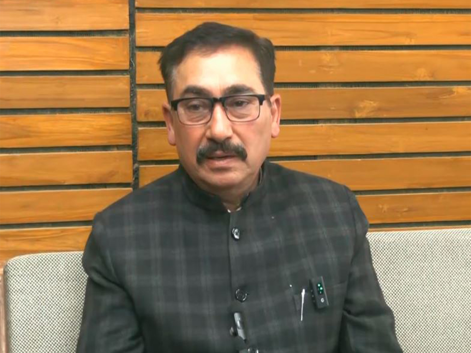 Senior BJP leader and MLA Vipin Singh Parmar (Photo/ANI)