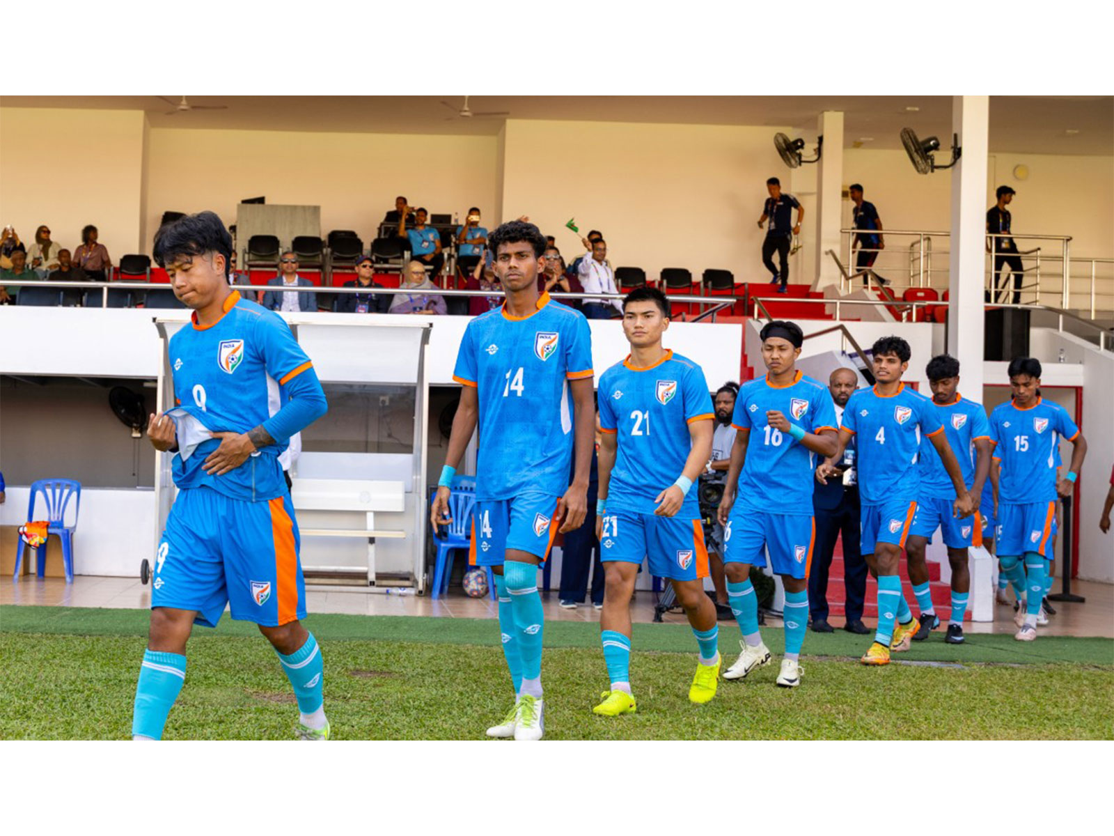 India team in action in SAFF U20 Championship (Photo: AIFF) India team in action in SAFF U20 Championship (Photo: AIFF)
