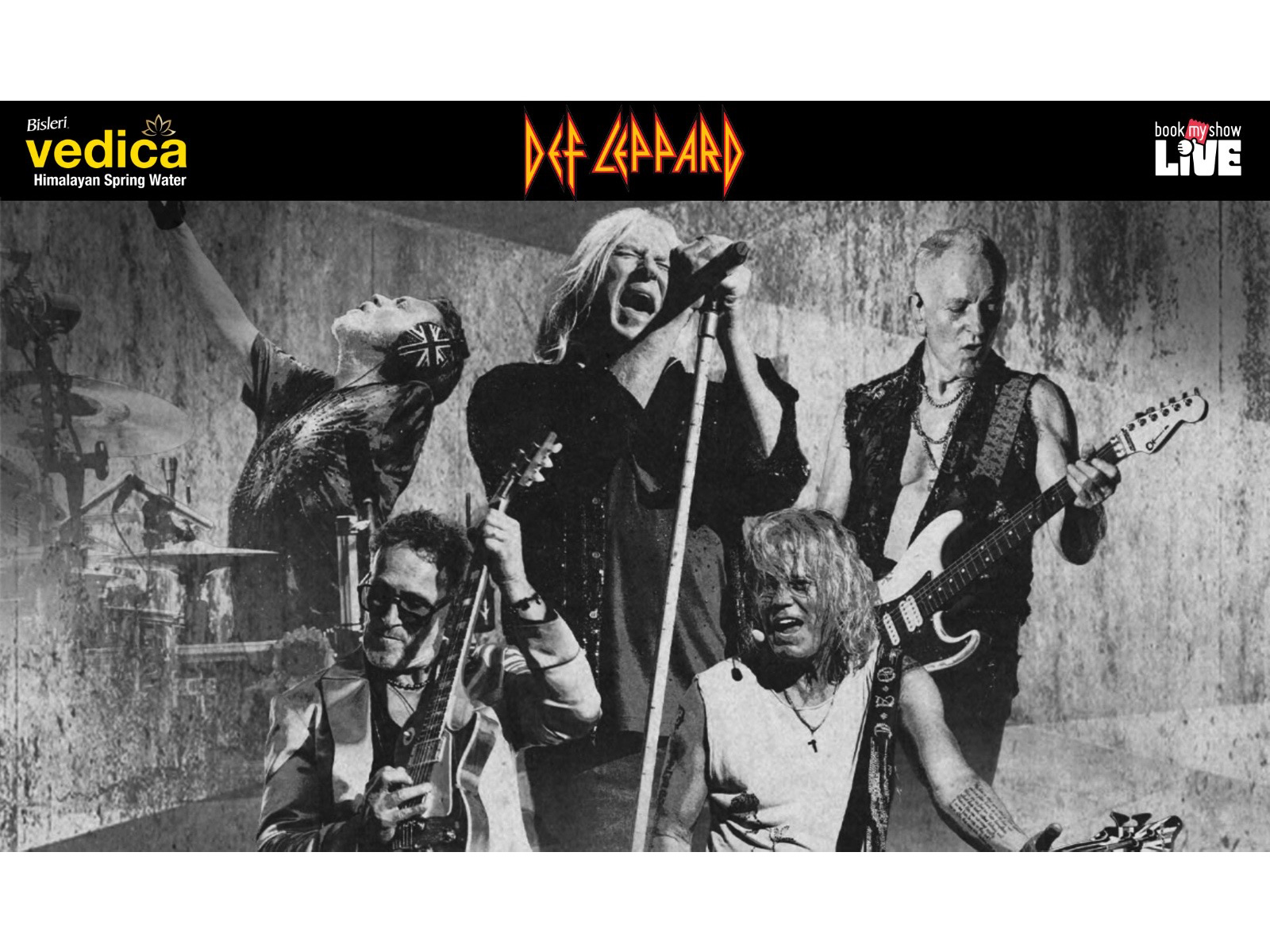 Vedica Brings Premium Hydration to Def Leppard’s India Tour Across Three Cities Vedica Brings Premium Hydration to Def Leppard’s India Tour Across Three Cities