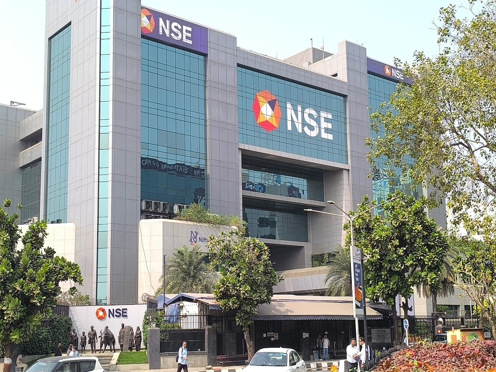 National Stock Exchange Building (File Photo-ANI) 