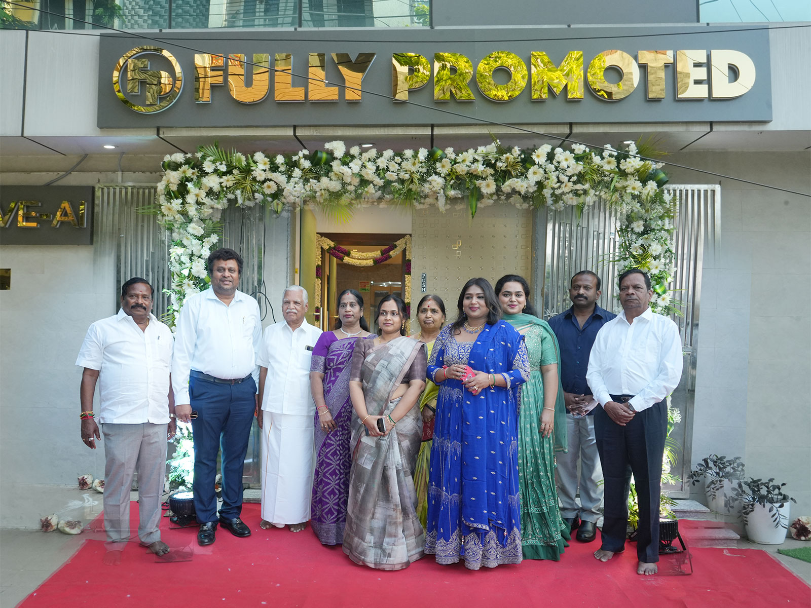 Fully Promoted India’s Flagship Store Launch inaugurated by Jagathesh Kadavul, along with the Fully Promoted India team Fully Promoted India’s Flagship Store Launch inaugurated by Jagathesh Kadavul, along with the Fully Promoted India team