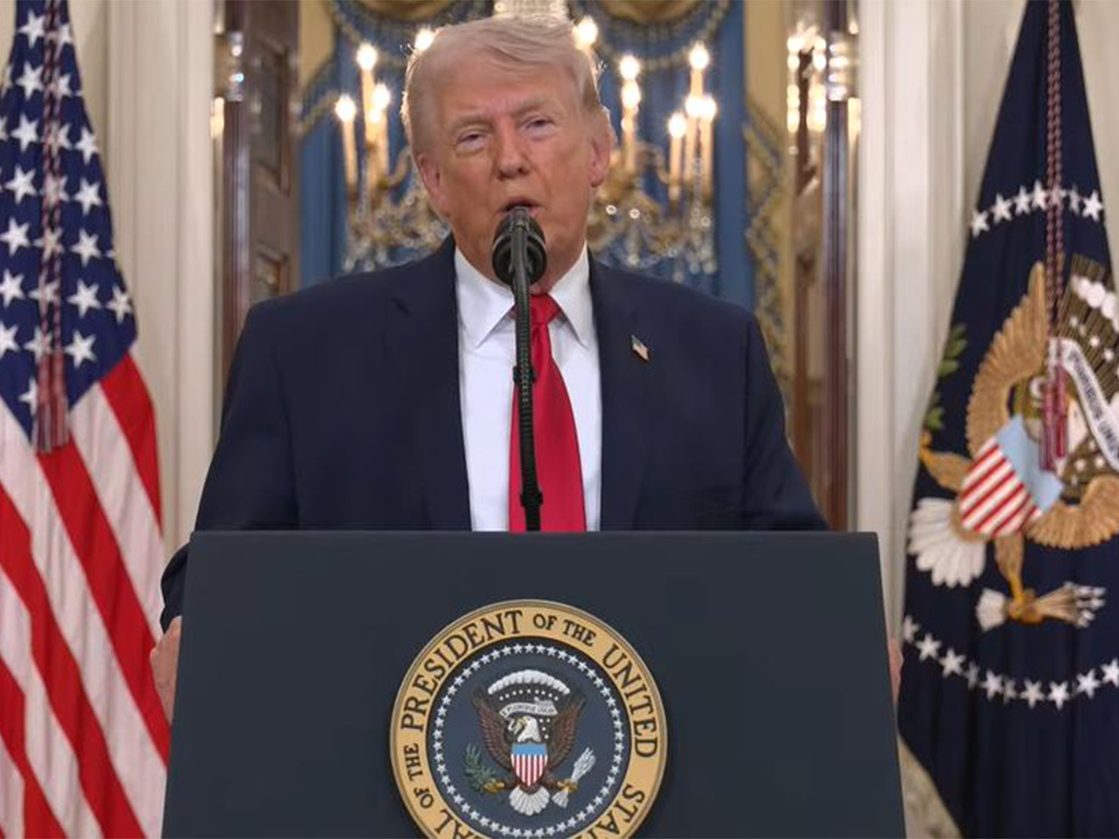 US President Donald Trump (Photo/YouTube@White House)