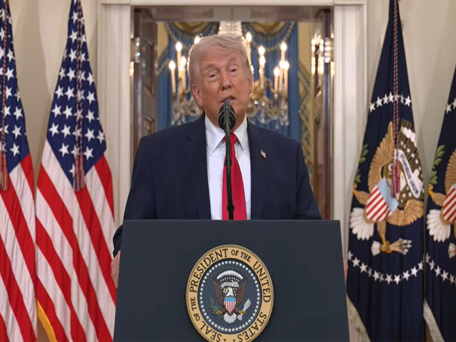 US President Donald Trump (Image Source: White House/YouTube) US President Donald Trump (Image Source: White House/YouTube)