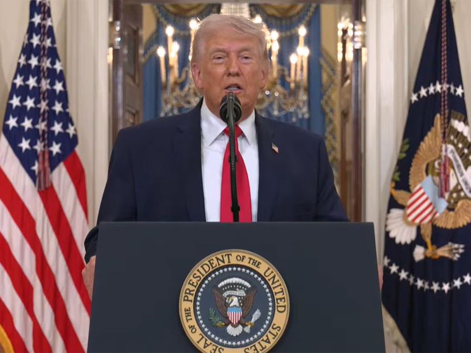 US President Donald Trump (Photo/YouTube@White House) US President Donald Trump (Photo/YouTube@White House)