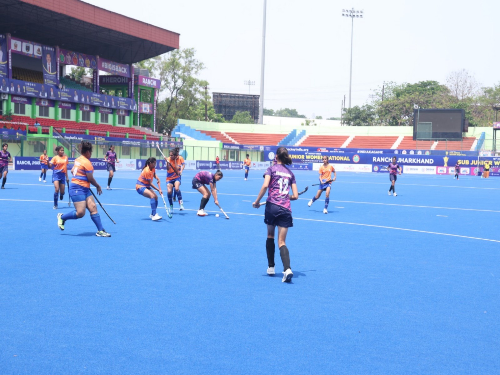 Hockey players in action (Photo/Hockey India)