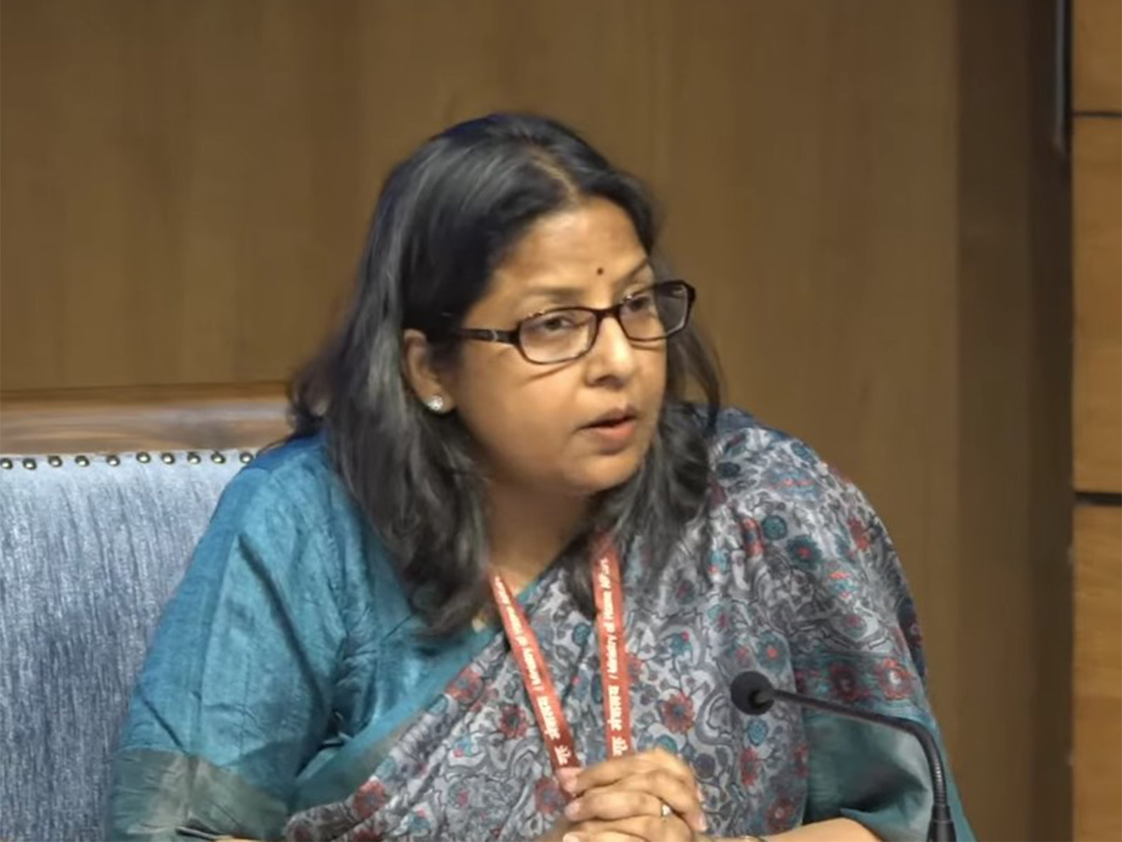 Sujata Sharma, Joint Secretary, Ministry of Petroleum and Natural Gas (Photo-ANI)