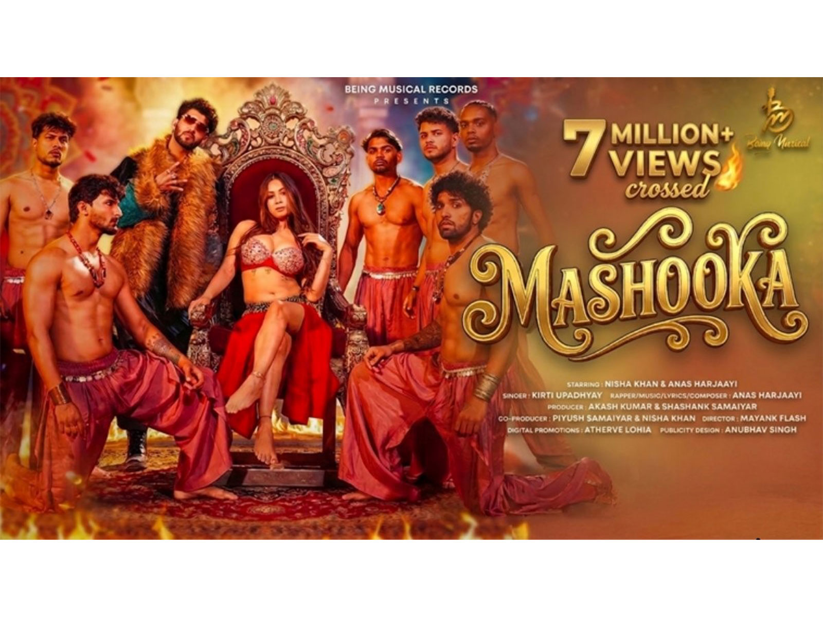 Being Musical Records’ “Mashooka” Crosses 7 million Views in 10 Days, Signals a Powerful Digital Breakthrough