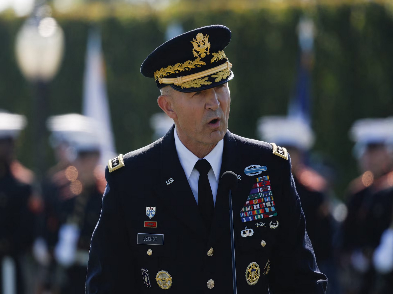 General Randy George, Chief of Staff of the US Army (Photo/Reuters)