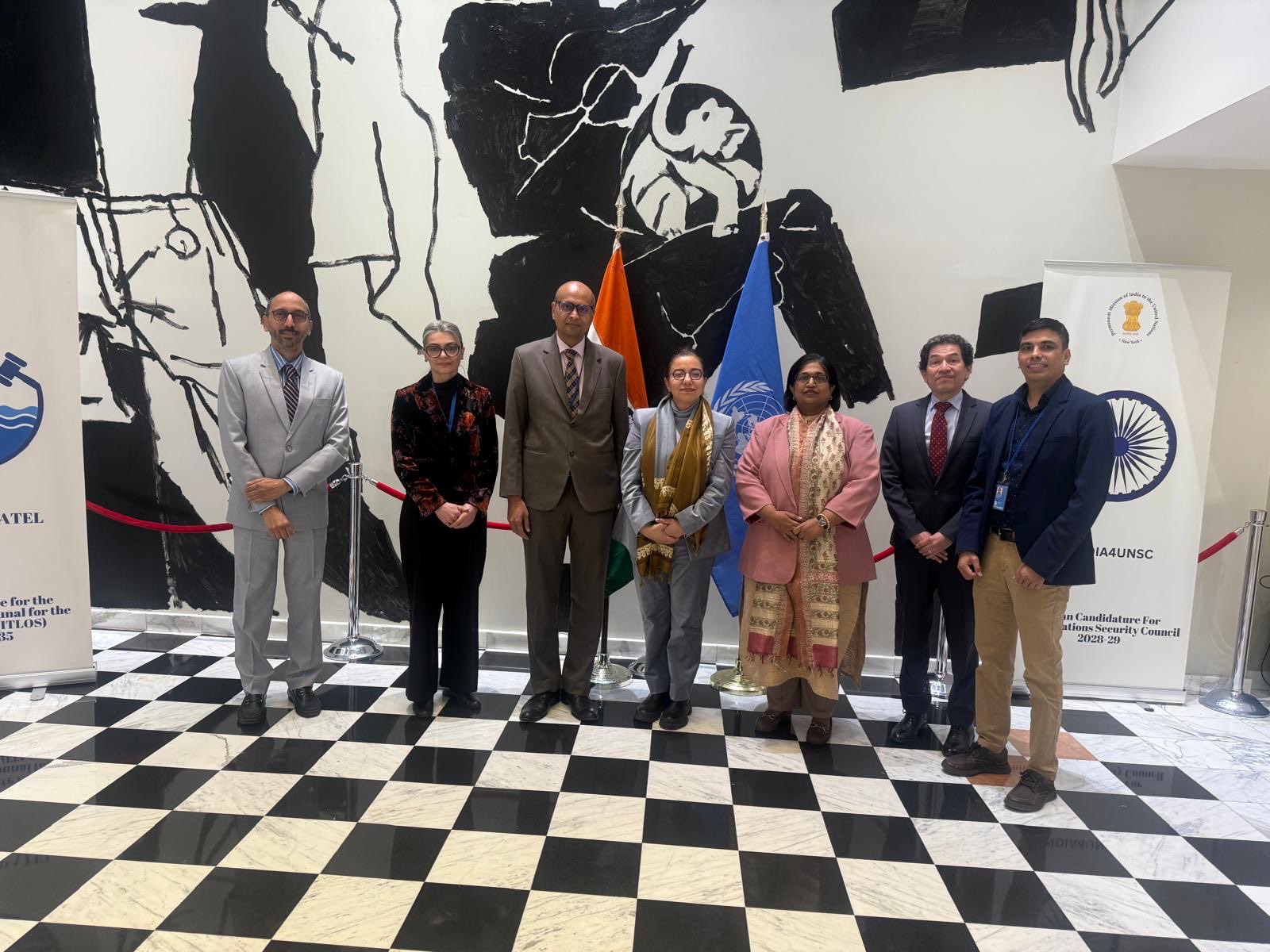 Board of Directors of the India-UN Development Partnership Fund and  Indian Permanent Mission to New York (Photo: X@IndiaUNNewYork)
