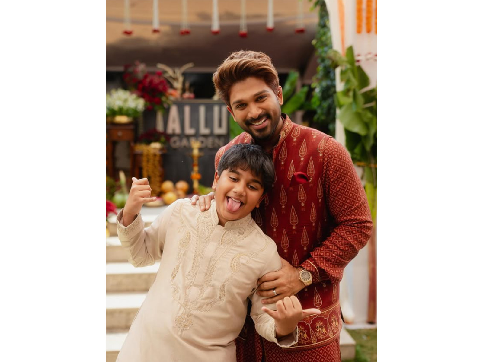 Allu Arjun with son Ayaan (Photo/Instagram/@alluarjunonline) Allu Arjun with son Ayaan (Photo/Instagram/@alluarjunonline)