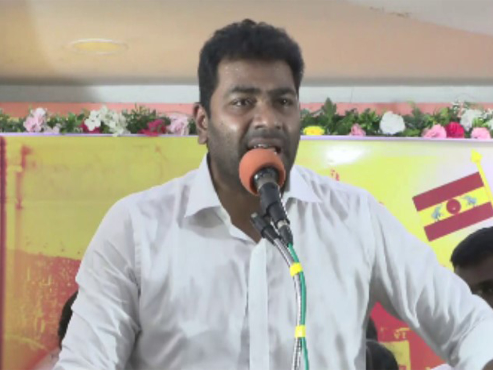 Tamilaga Vettri Kazhagam (TVK) General Secretary Aadhav Arjuna (Photo/ANI)