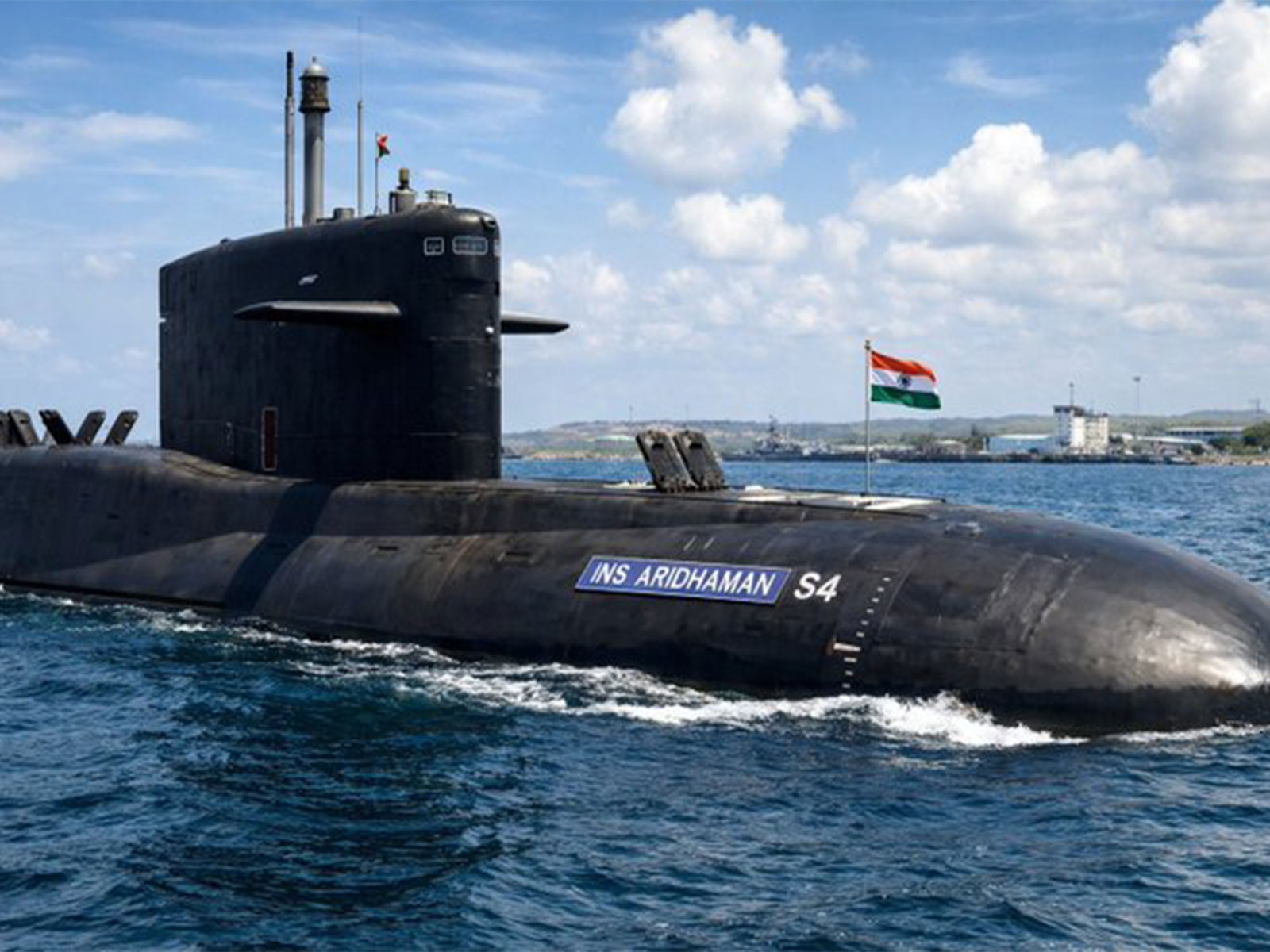 Indian Navy gets its third indigenous nuclear submarine (Photo/@kishanreddybjp) Indian Navy gets its third indigenous nuclear submarine (Photo/@kishanreddybjp)
