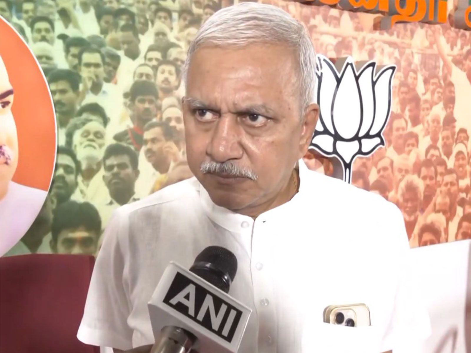 BJP's TN spokesperson Narayanan Thirupathy (Photo/ANI)