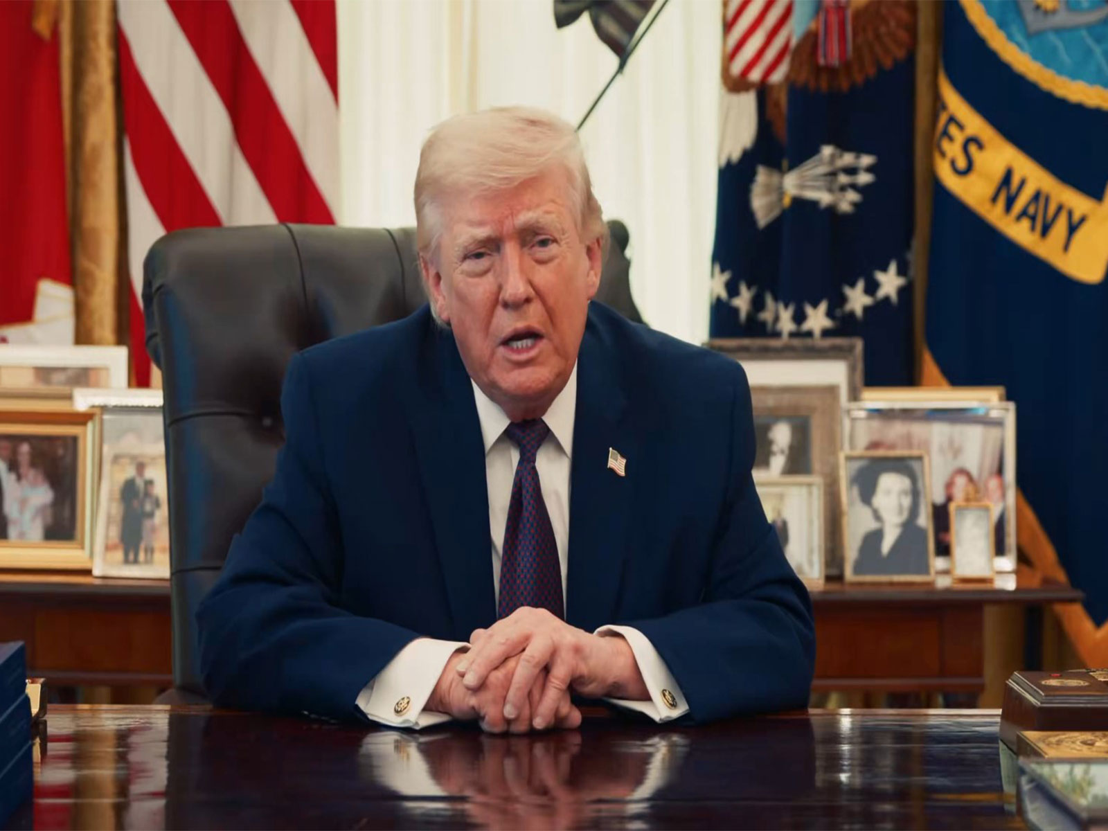 US President Donald Trump extending Easter greetings (Photo/X/@WhiteHouse) US President Donald Trump extending Easter greetings (Photo/X/@WhiteHouse)