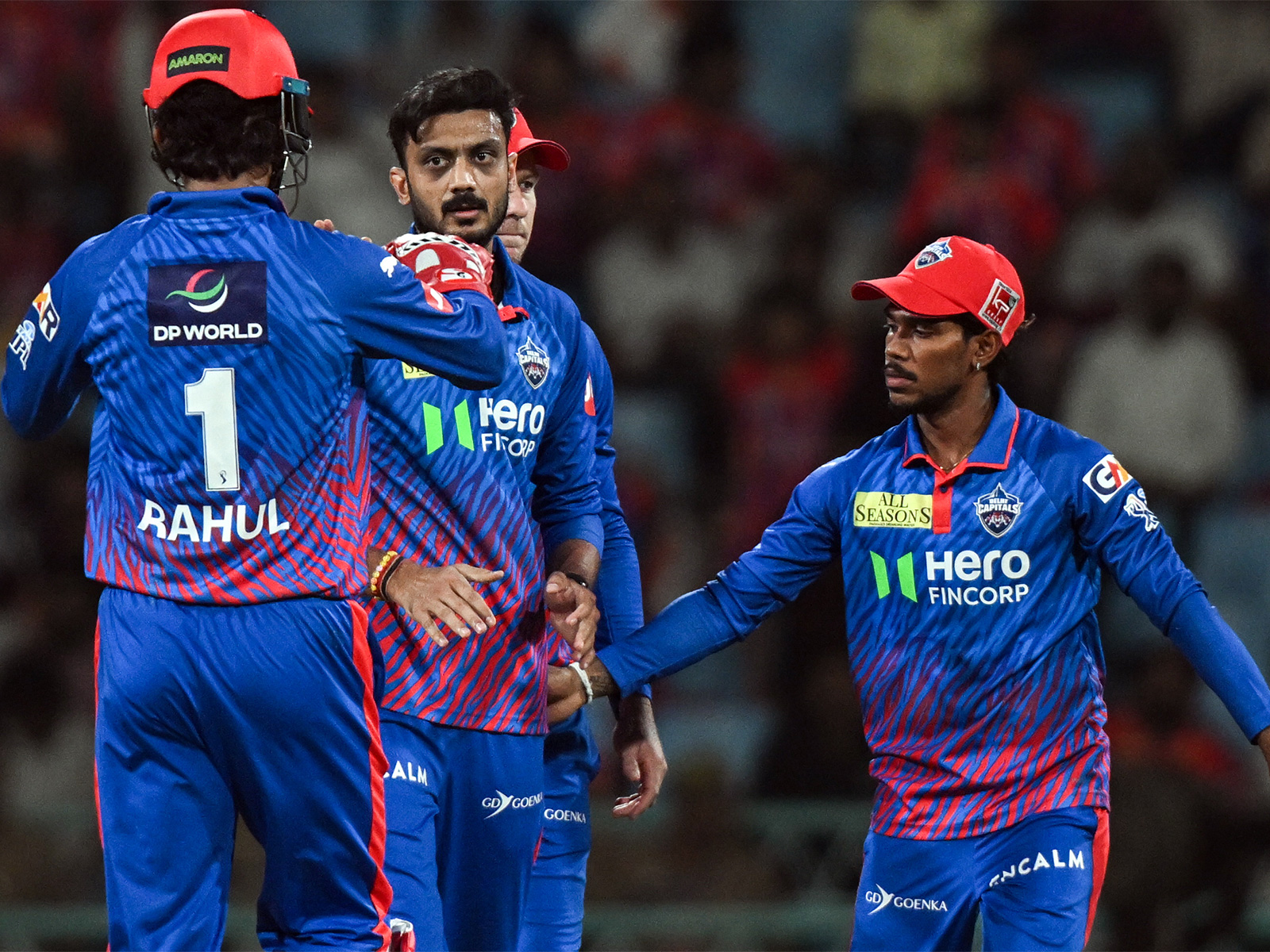 Delhi Capitals players celebrating (Photo: ANI)