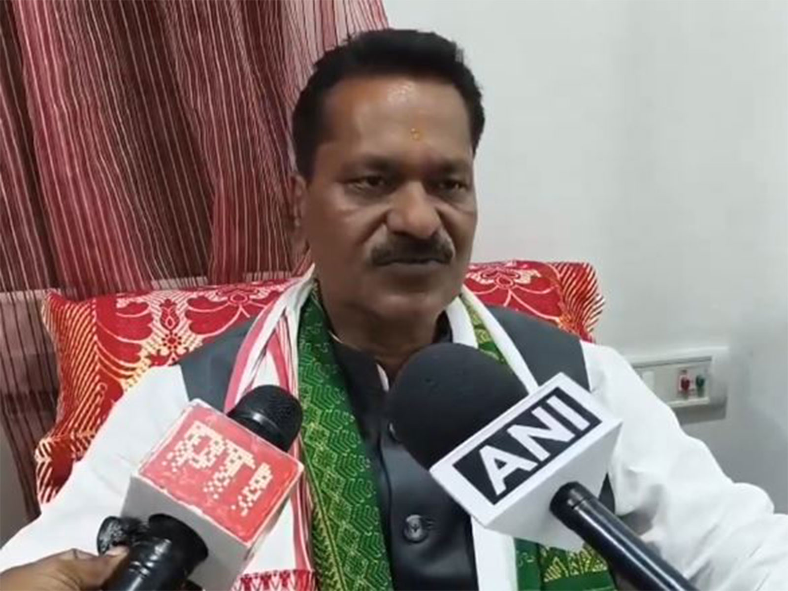 BJP's Dhekiajuli candidate Ashok Singhal (Photo/ANI)