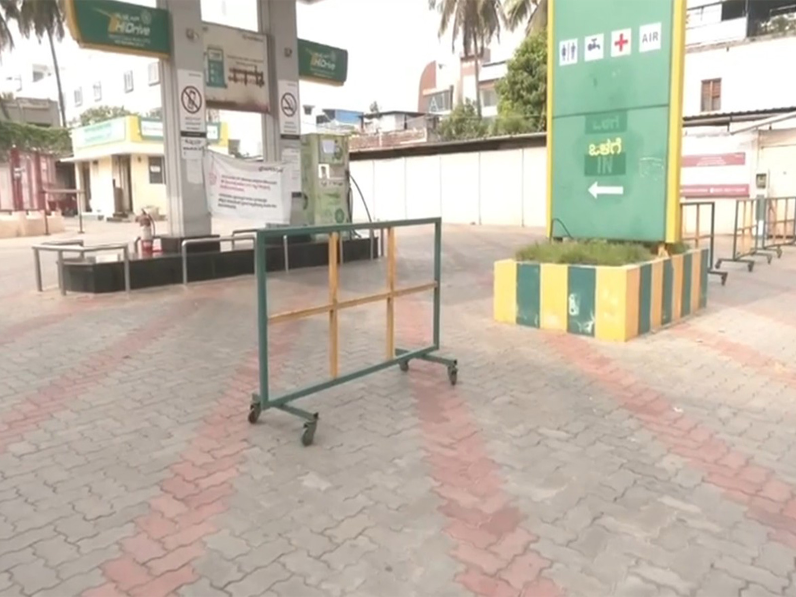 Bunkers closed with “No Stock” boards displayed (Photo/ANI)