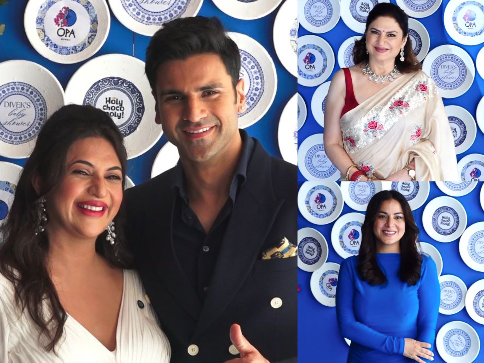 Divyanka Tripathi, Vivek Dahiya, Shraddha Arya and Kunika (Photo/ANI) Divyanka Tripathi, Vivek Dahiya, Shraddha Arya and Kunika (Photo/ANI)