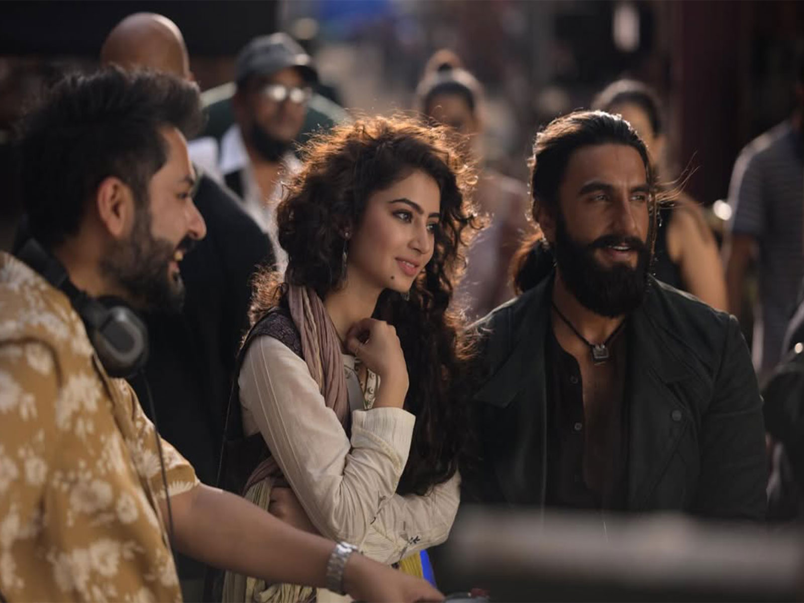 Sara Arjun, Aditya Dhar and Ranveer Singh (Photo/instagram/@saraarjunn)