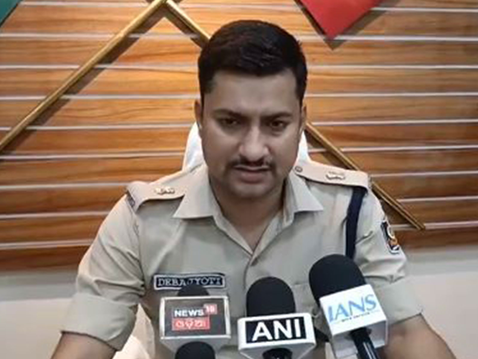 Balasore Additional SP Debajyoti Dash (Photo/ANI)