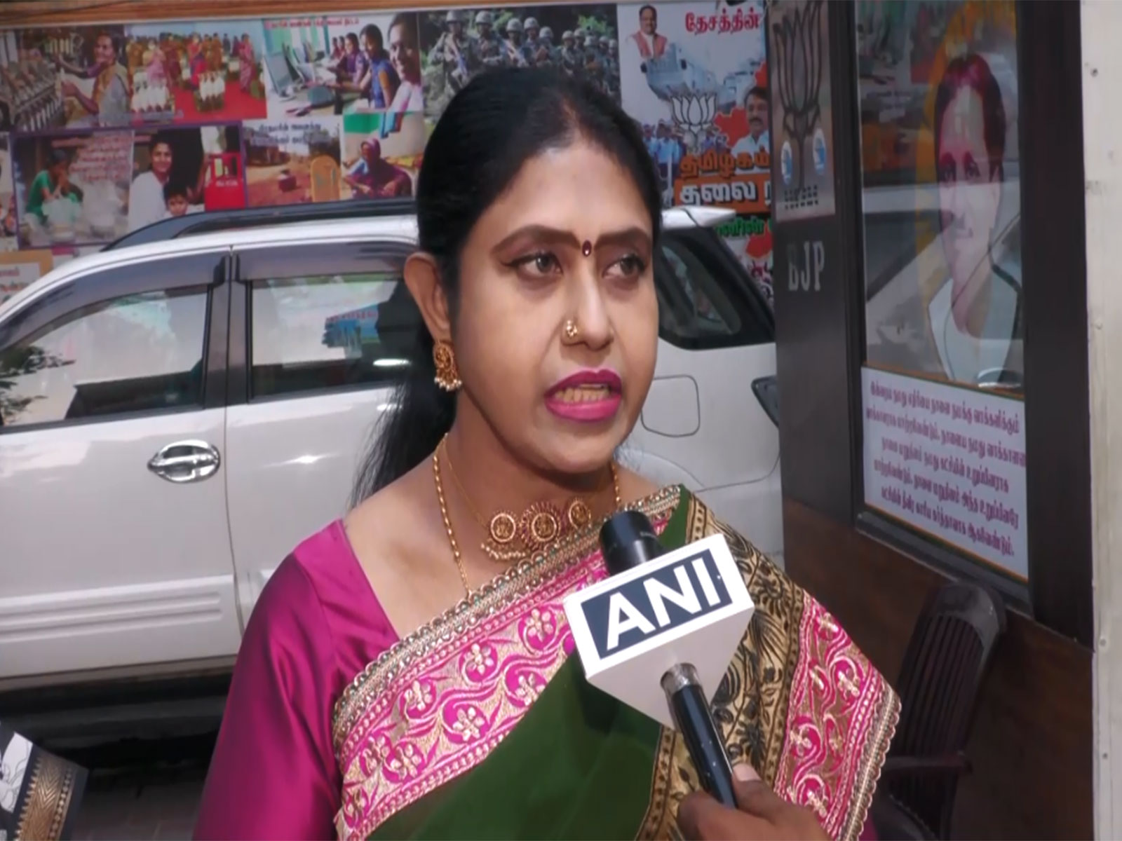 BJP leader Vijayadharani (Photo/ANI) BJP leader Vijayadharani (Photo/ANI)