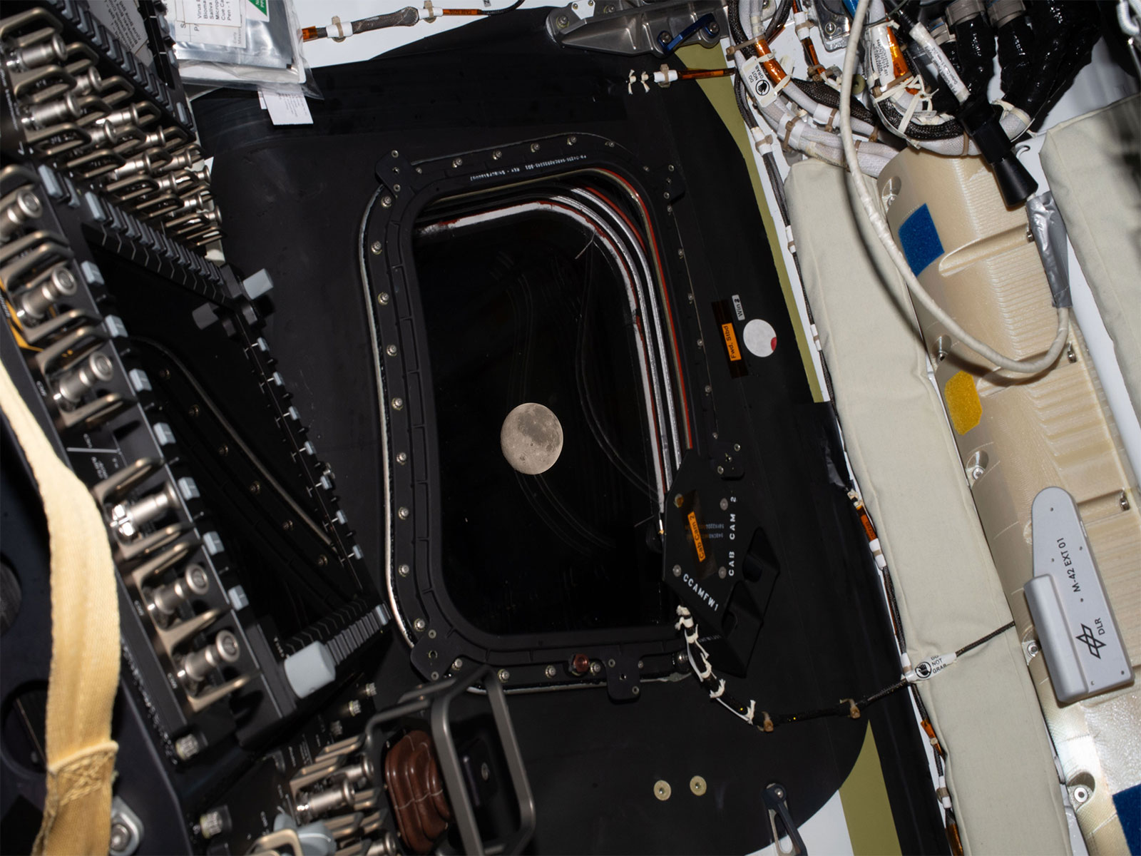 A view of the moon from Orion spacecraft (Photo/X@NASA)